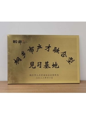 桐鄉市產才融合型見習基地